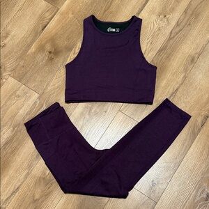 Zyia Purple Activewear Set